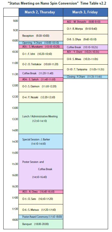 timetable